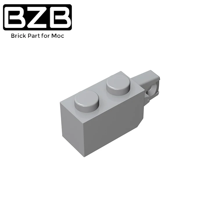 

BZB 10 шт. MOC 30364 51478 шарнирный кирпич 1x2 совместимые с блокировкой сборы детали строительных блоков DIY Детская игрушка Edu