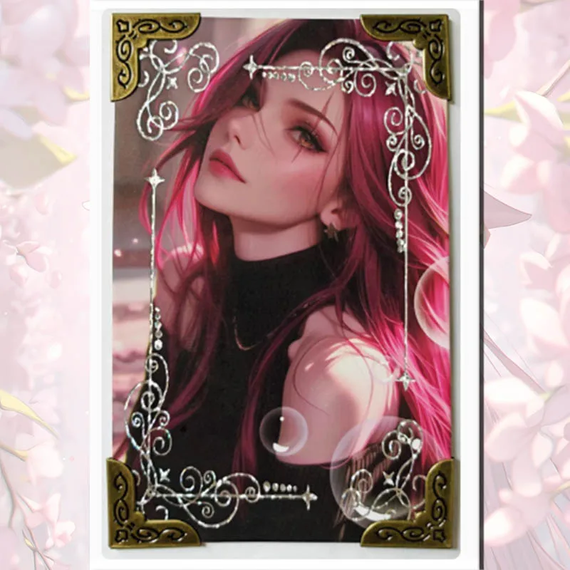 Аниме История богини Остров розы карточка с пузырьками мечты серия сексуальных