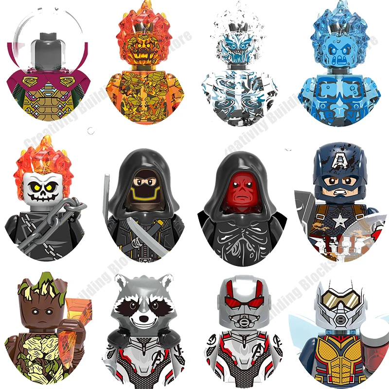 Минифигурка Disney элемент Загадка супергероя 3D модель сделай сам строительный