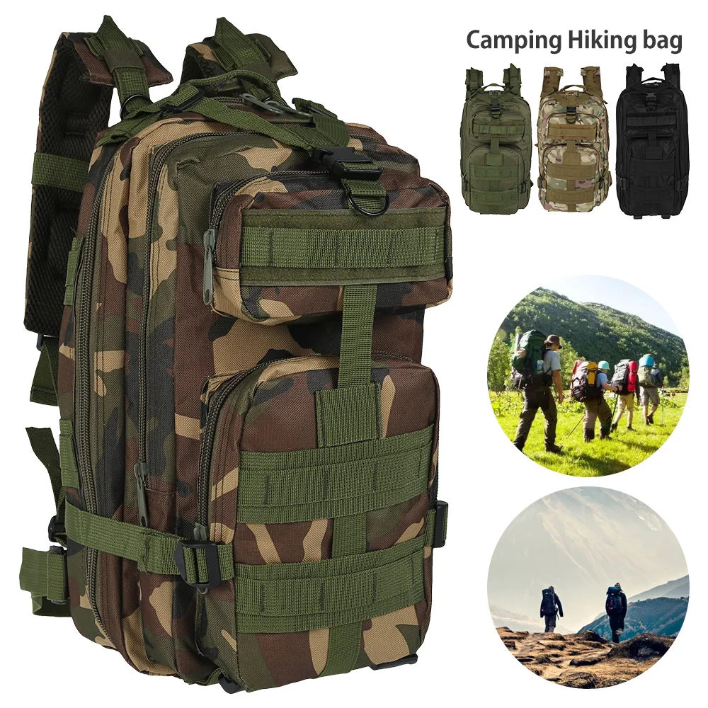 30L Capacity Men Army Military Tactical Backpack Climbing Trekking Storage Rucksack Backpack Sport Hunting Camping Travel Bag