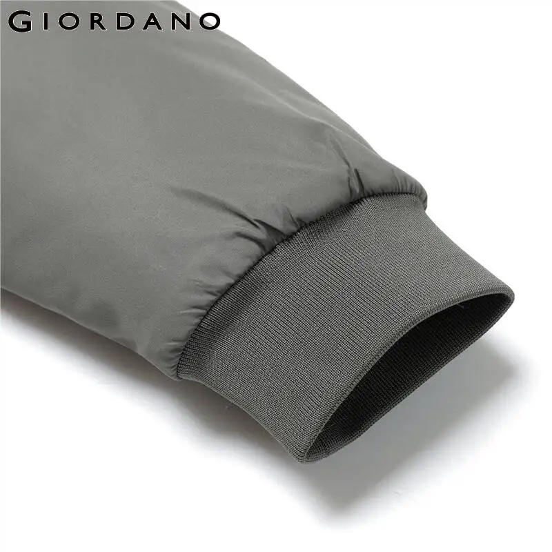 GIORDANO Women Bomber Jackets Waterproof Quilted Lining Bomber Jackets Stand Collar Solid Color Casual Bomber Jackets 13372829