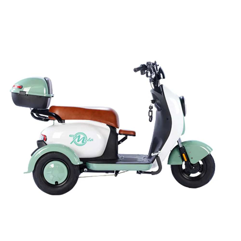 

48/60V Electro-Tricycle 20A Lithium Battery Mobility Scooter 600/800W With Storage Box High Load-Bearing Capacity