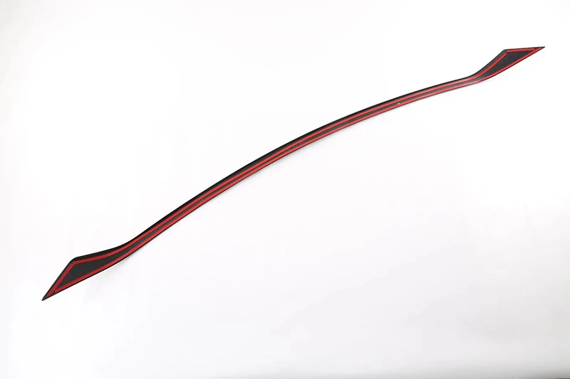 Для Toyota Harrier Venza XU80 2020-2022 Piano Black перед планкой крышка бампера накладка молдинг