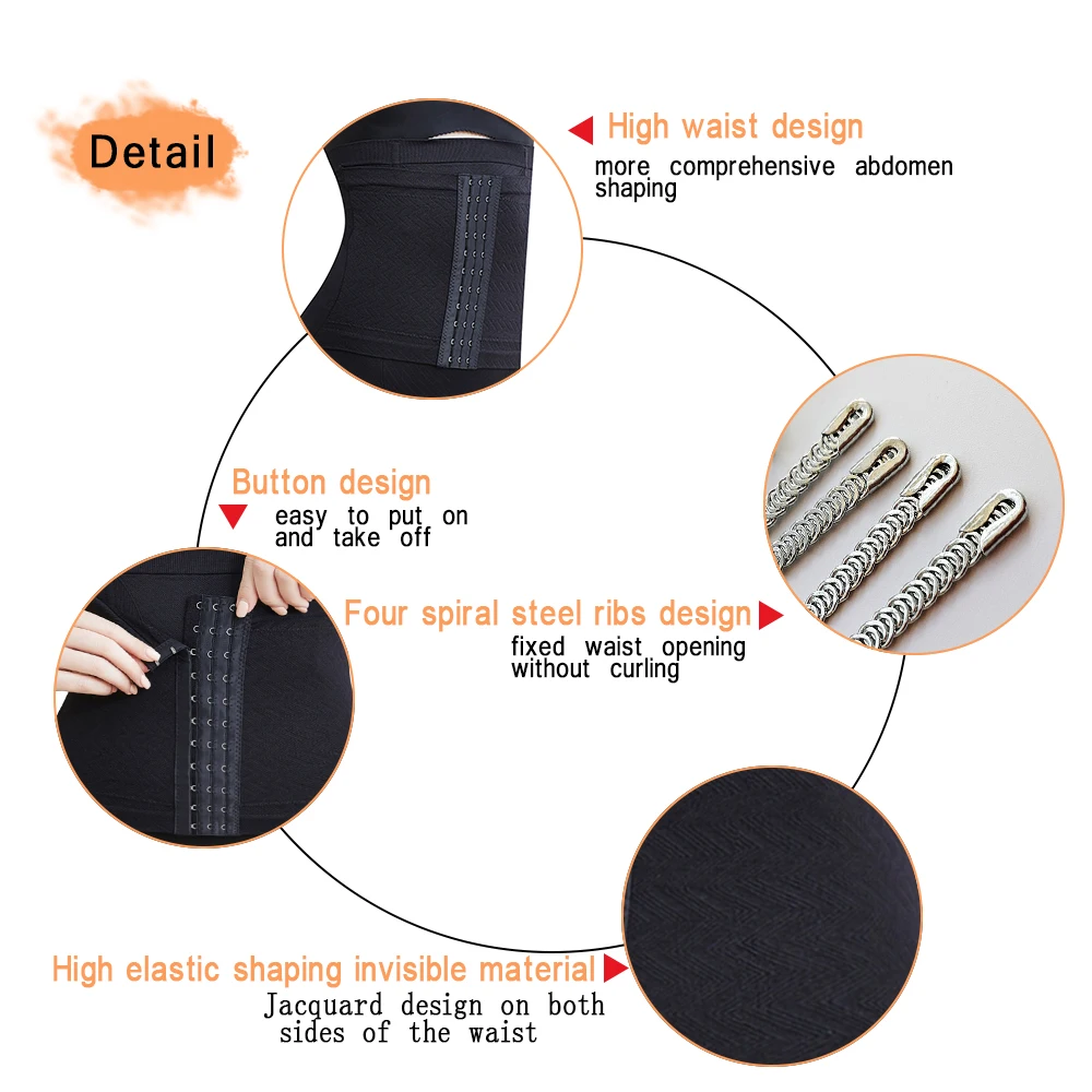 SEXYWG Waist Shapewear Women High Waist Shapewear Shorts Seamless Waist Trainer Body Shaper Tummy Control Panties