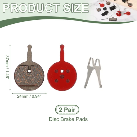 Дисковые тормозные колодки Passion, красные