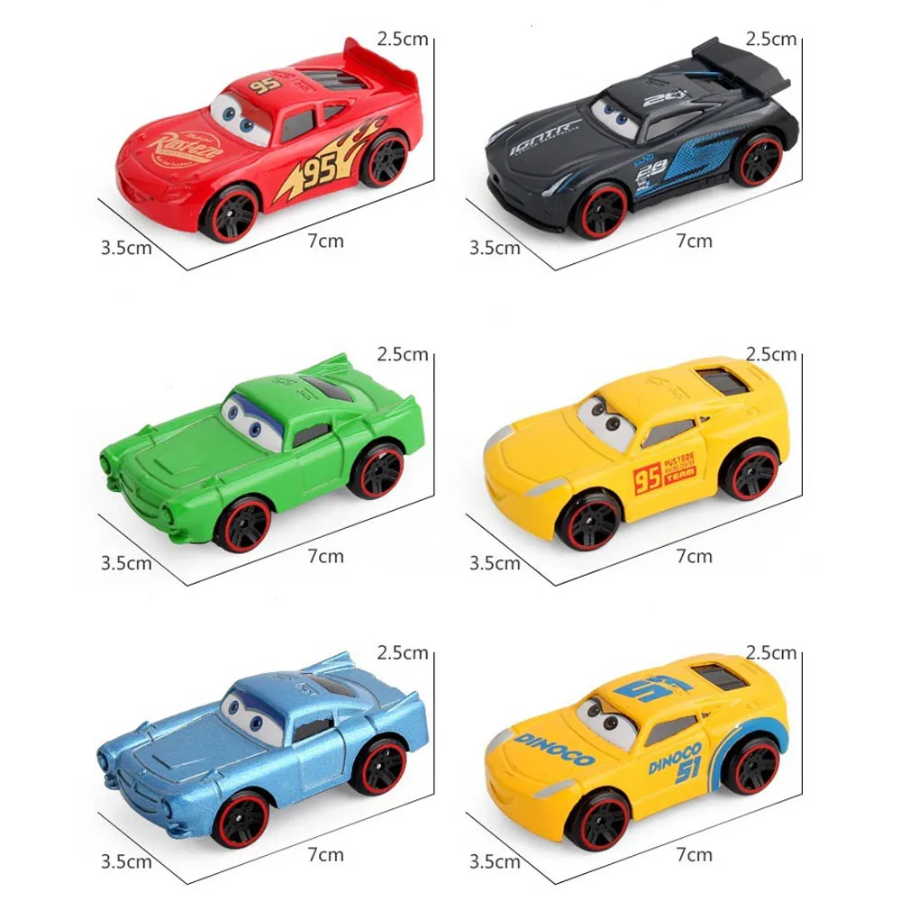 Машинка детская металлическая литая с молнией Маккуин Джексон шторм |