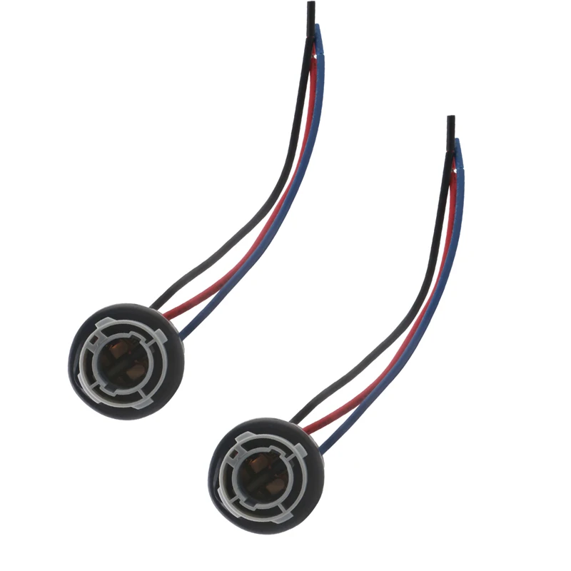 2 шт. 1157 патрон лампы BAY15D основа держателя для автомобильной P21/5 Вт адаптер