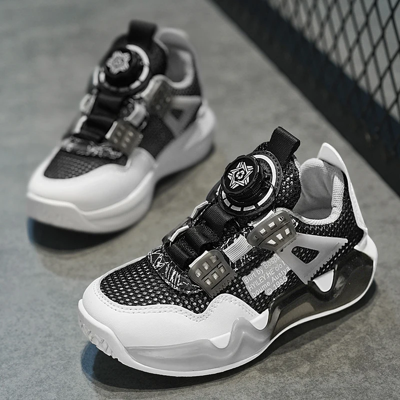 Summer Kids Sneakers Running Shoe For Boys Mesh Children Shoes Lightweight Casual Shoes Boys Basketball Shoes Chaussure Enfant