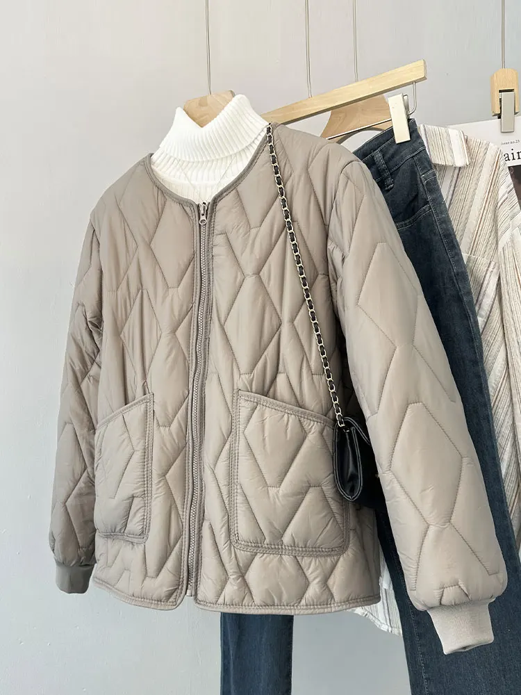 Зимний утолщенный пуховик на флисовой подкладке Одежда хлопковой Внутренняя