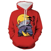 plus size hoodie kids hoodie bandai naruto 3d printing mens sweatshirt spring autumn cartoon anime streetwear