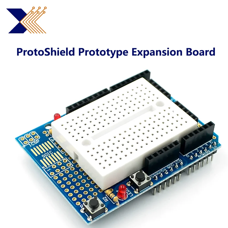 Прототип платы расширения с мини-плагином макетной для пробивки подходящего
