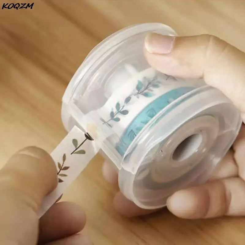

Desktop Tape Cutter Stationery Transparent Tape Holder DIY Tapes Peripheral Tool Office Tape Dispenser Office Supplies 2022 New