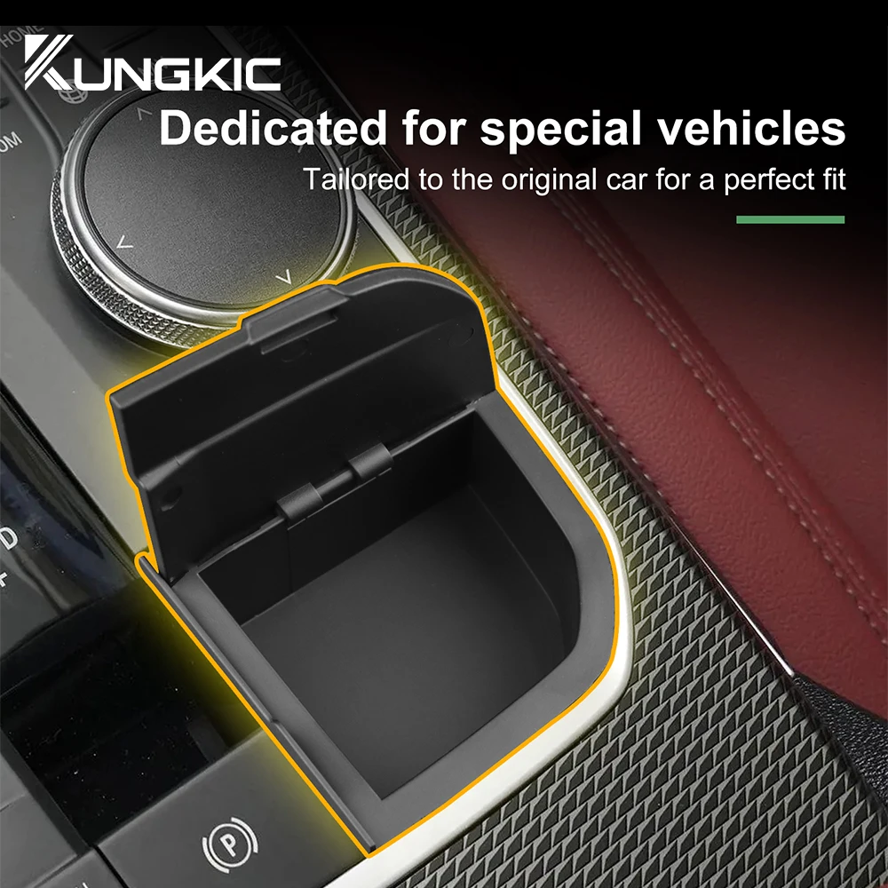 

Модифицированный ящик для хранения рычага центральной консоли LHD RHD для BMW 2 3 4 серии X3 X4 X5 X6 F40 F44 G20 G26 G29 Автомобильный ящик для хранения