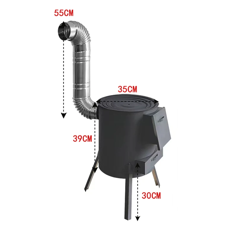 Скандинавские обогреватели для кемпинга и патио гриль барбекю дровяные печи