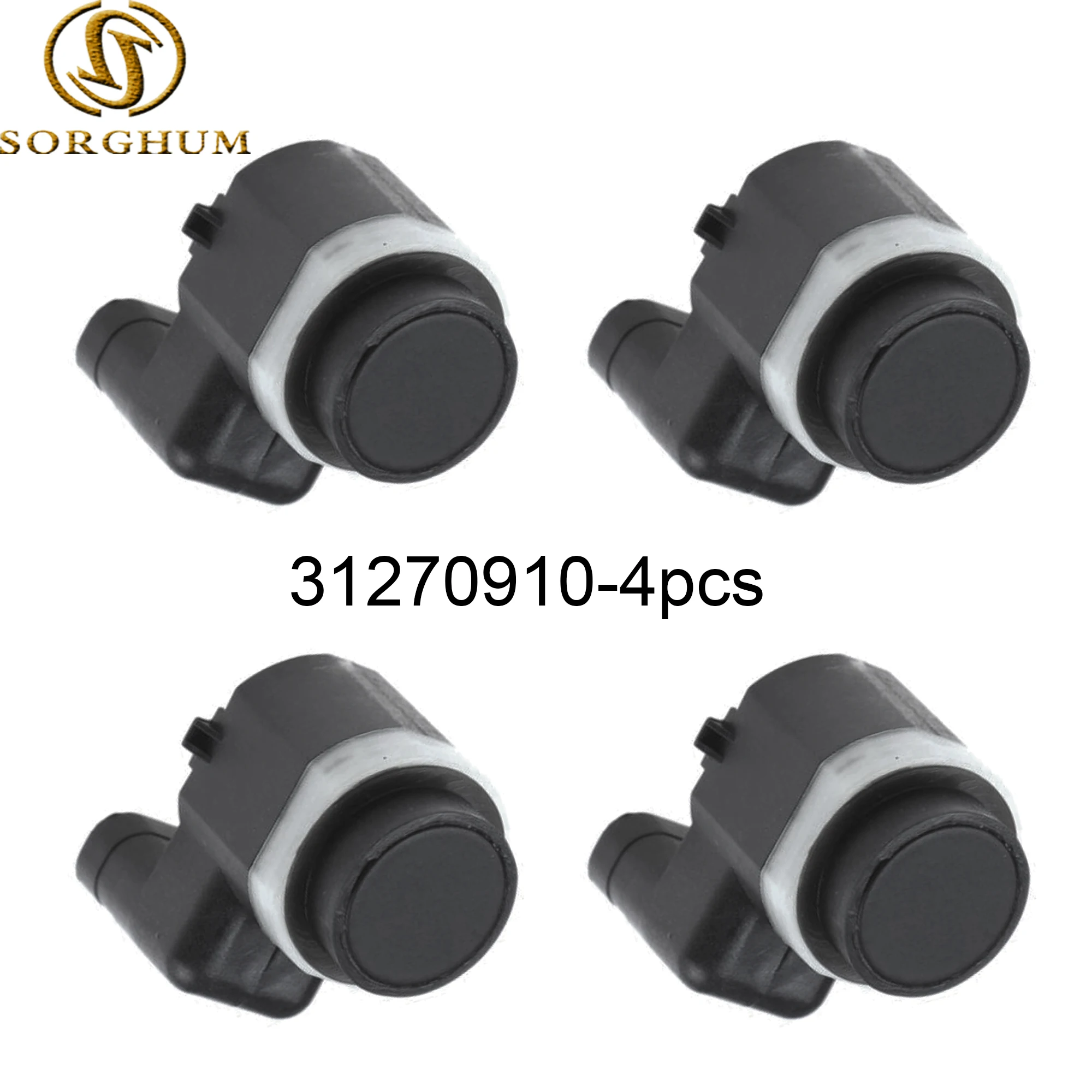

4pcs Black PDC Parking Sensor 31270910 For Volvo XC60 XC70 S60 S80