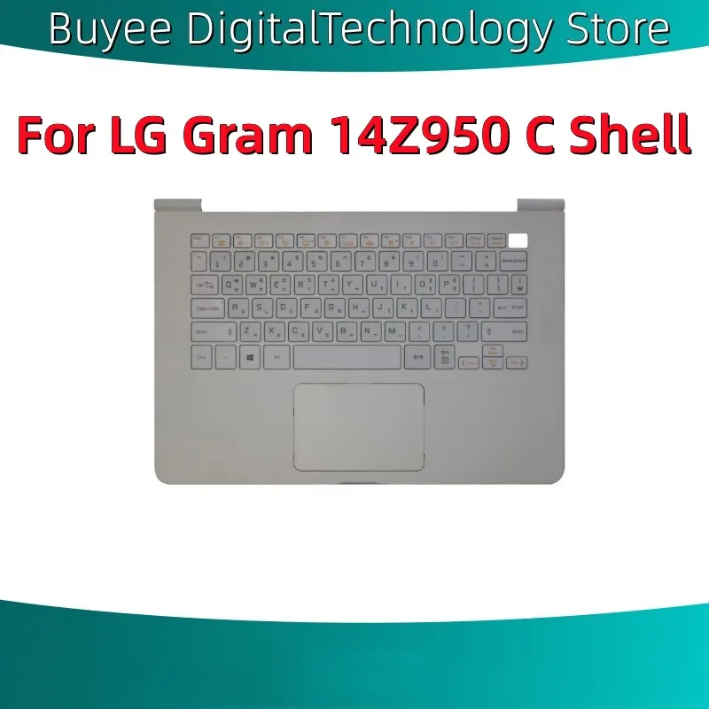 

UK KR New Original Keyboard For LG Gram 14Z950 With C Shell Palmrest TopCase Trackpad Laptop Upper Keyboard