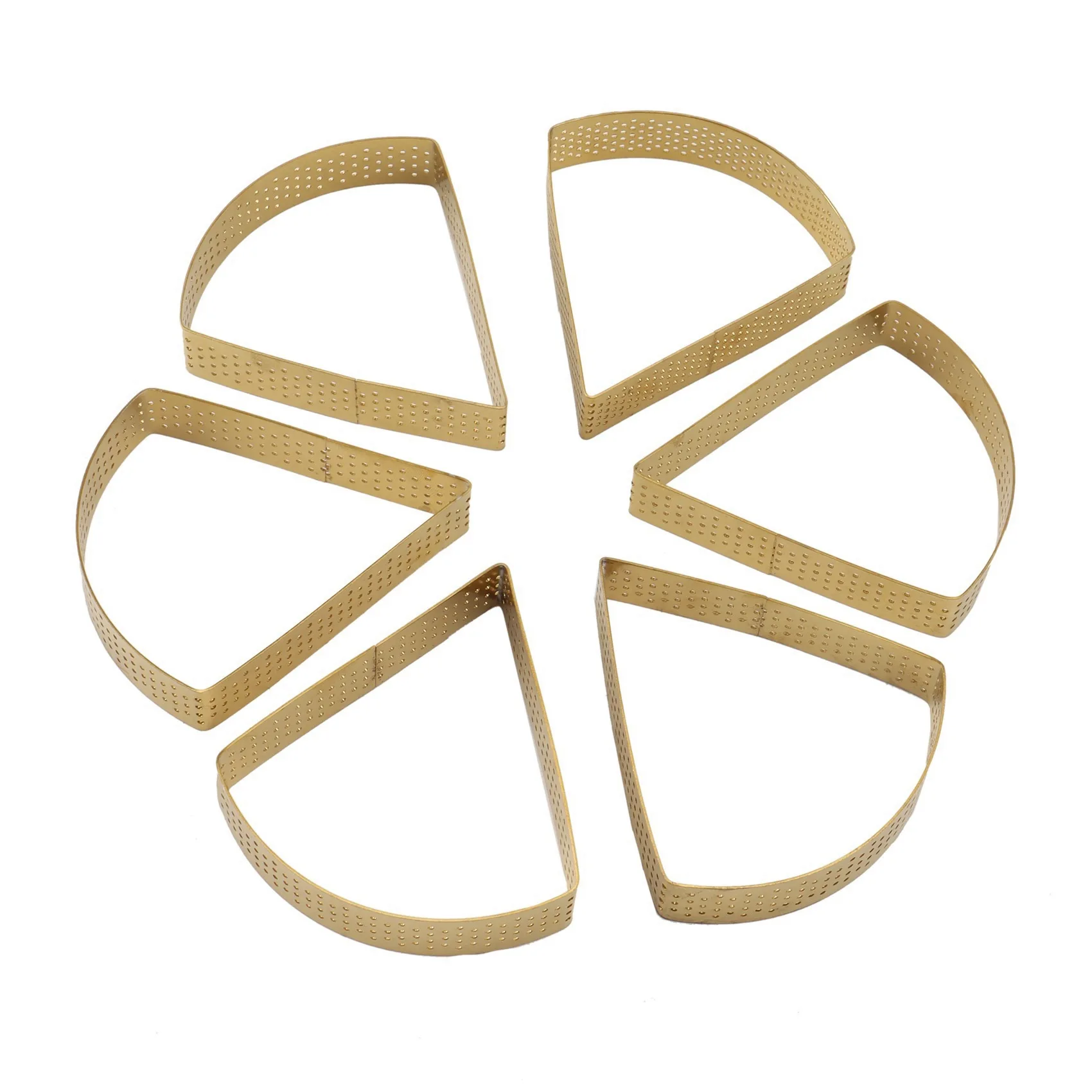 Кольцо для торта в форме веера кольцо с отверстиями трех заворотах | Дом и сад