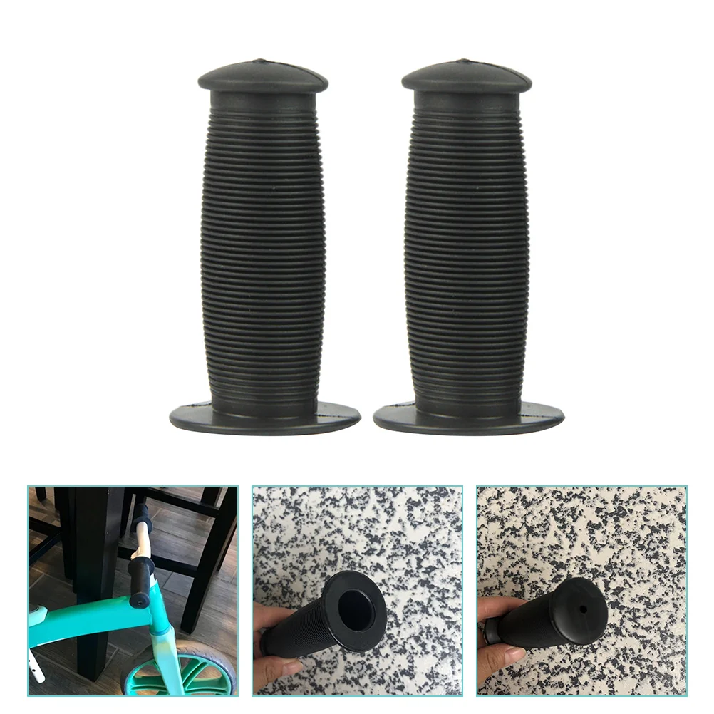 

2 Pcs Scooter Handlebar Grips Cover Replacement Bike Ends Racing Shockproof Mountain Case Covers