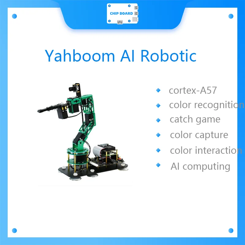 Yahboom AI Robotic DOFBOT с программированием открытым исходным кодом и системой ROS на