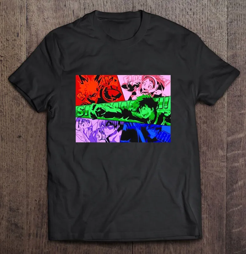 

Футболка моя геройская академия, литой экшн манга для мужчин, футболка для мужчин, футболка оверсайз, футболки для женщин, футболки, аниме фу...