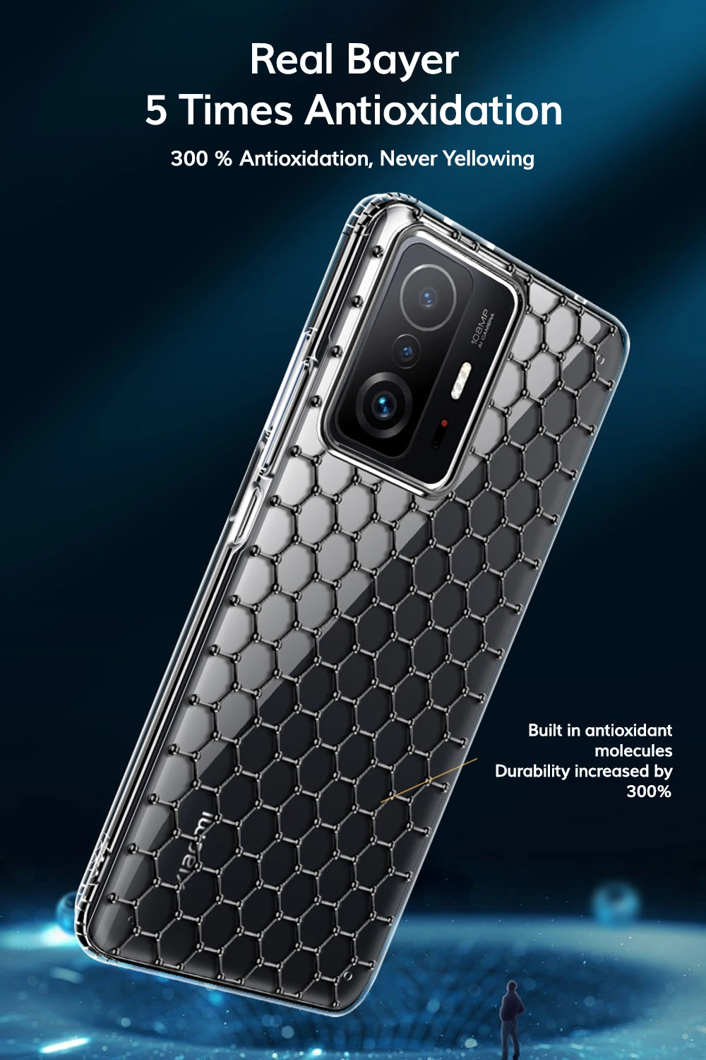 Najtaniej Odporny Na Wstrząsy Twardy Futerał UFLAXE Dla Xiaomi 11T / 11T Pro WLONS Niemcy Bayer 4K HD Krystalicznie Czysta Tylna Pokrywa Anty-żółta Obudowa Cena Odporny Na Wstrząsy Twardy Futerał UFLAXE Dla Xiaomi 11T / 11T Pro WLONS Niemcy Bayer 4K HD Krystalicznie Czysta Tylna Pokrywa Anty-żółta Obudowa