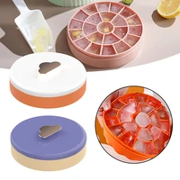 silicone ice compartment ice storage stencil with removable lid stackable silicone easy to release single layer home accessories