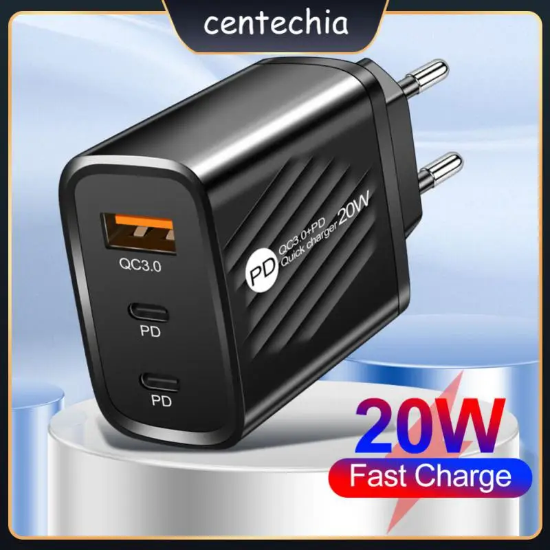 

Portable Quick Charge Fast Phone Charger Adapter Us Eu Uk Plug Type C Fast Usb Charger Power Adapter Mobile Wall Charger