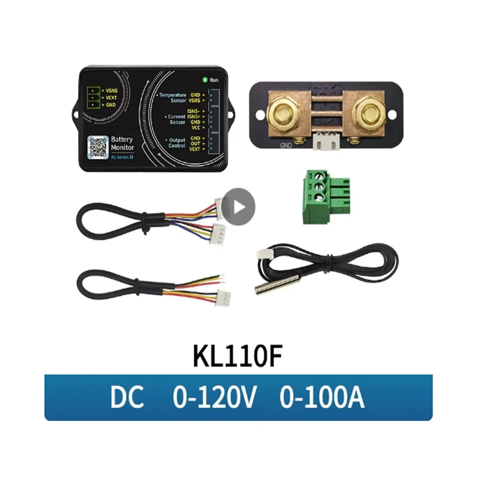 Фото KL110F Высокоточный Bluetooth-счетчик кулонов, детектор фосфатной емкости №1