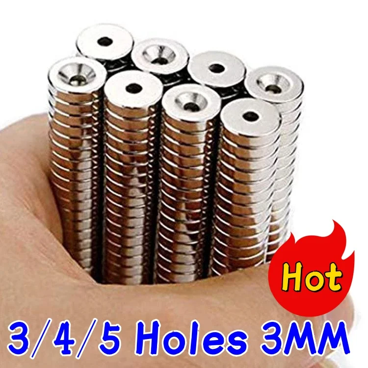 N35 Ima Магнитный Рыболовный Магнит Кубический Квадрат с Отверстием Шар 3 мм