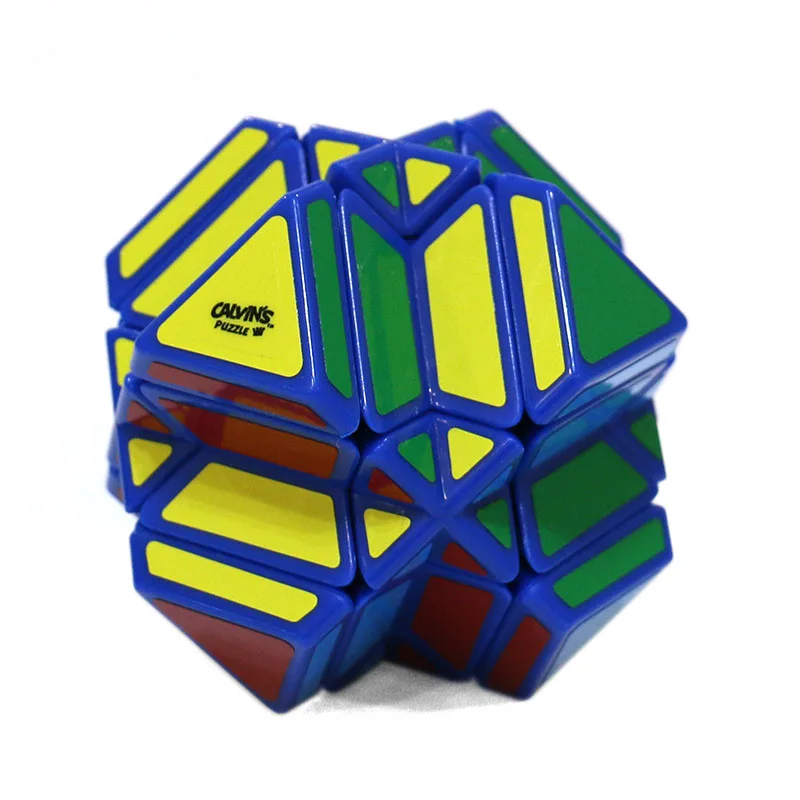 Объемная звезда волшебные кубики голубая Ограниченная серия Троя трехзвезда