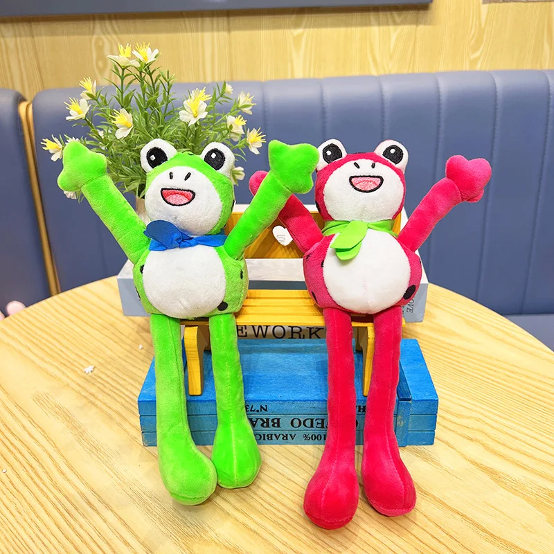 Новый бутик мягкая забавная лягушка с возможностью вытягивания Милая подвеска