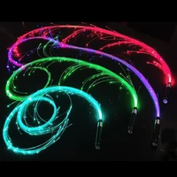 led whip dance fiber optic whip luminous hand rope flash whip usb charge light gifts for wedding party dating bar
