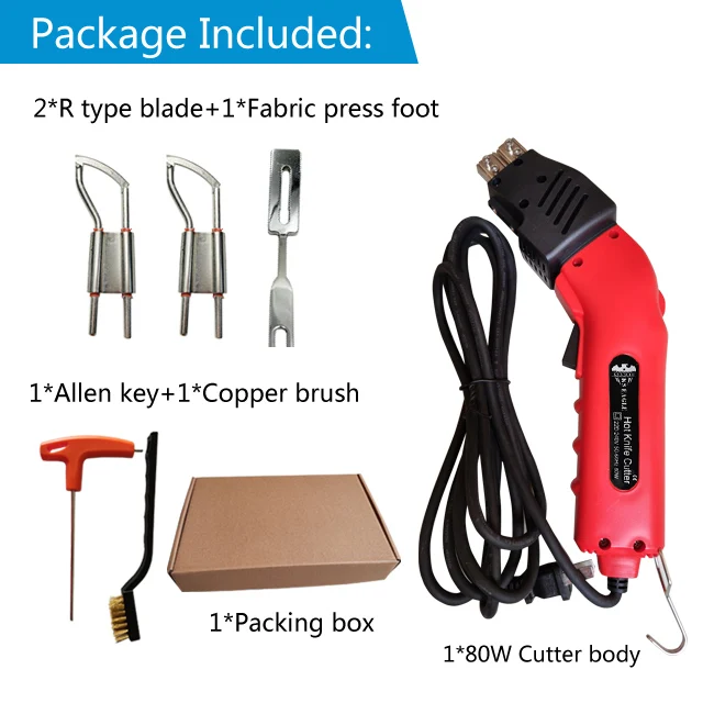 

Электрический нож KS EAGLE 80 Вт для резки ткани и кожи