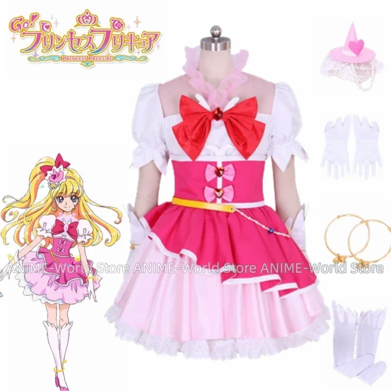 Фото Хэллоуин Maho Girls Precure Cure Miracle Mirai Asahina праздничное платье для девочек косплей костюм высокое качество на заказ полный комплект №1
