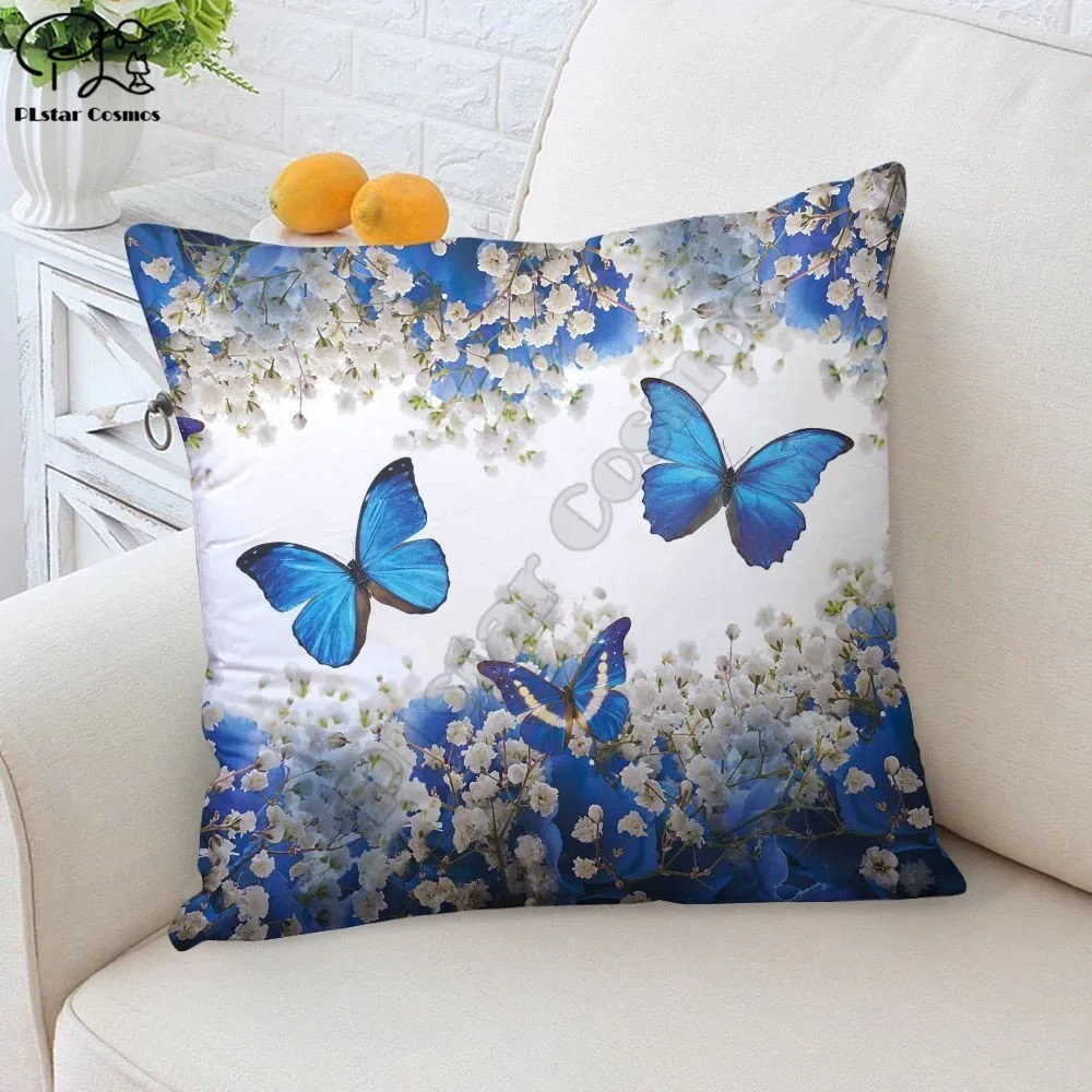 

Butterfly Pillow Case 3D Printed Hieroglyphs Cushion Cover for Sofa Car Home Decor Harajuku Pillowcase