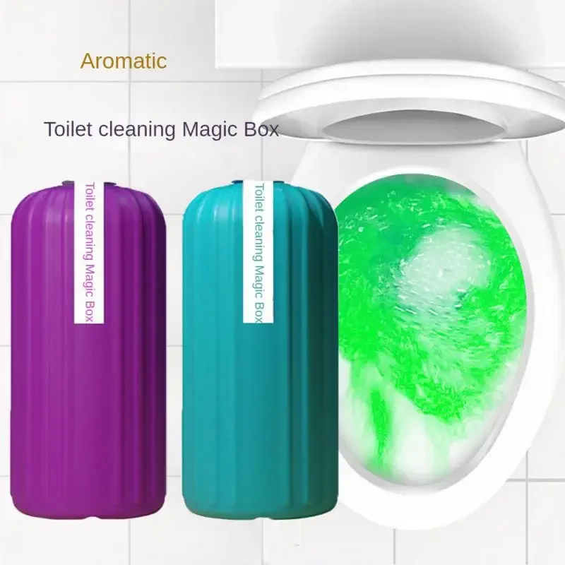 

Clean Toilet Royal Blue Bubble Bottle Toilet Deodorization Clean Toilet Spirit Deodorant Foaming Cleaners Automatic Cleaner Box