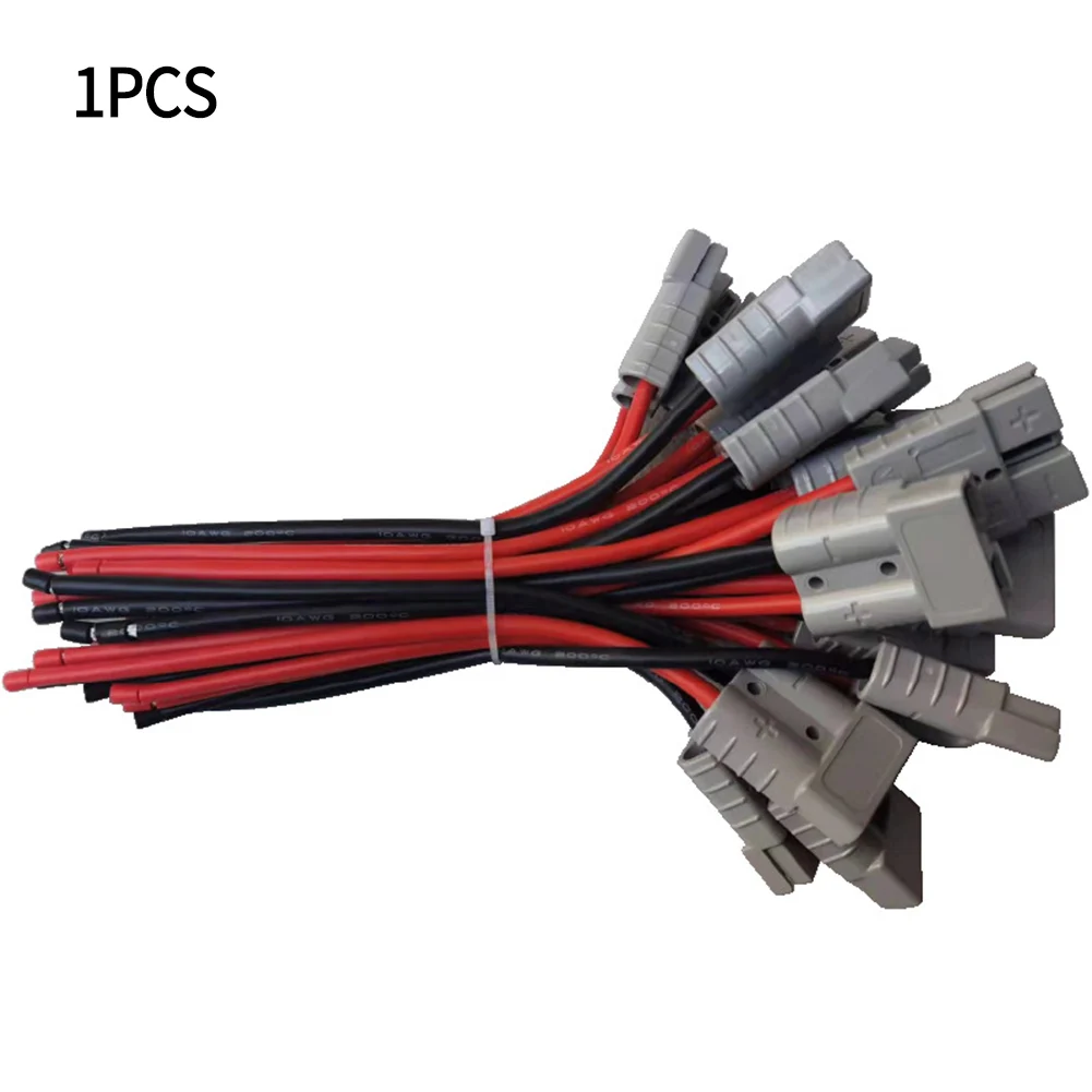 

1Pcs 50A Connector 2 Cores For Anderson Forklifts/stackers Vehicles Battery Connector Charging Head Battery Plug With Wire