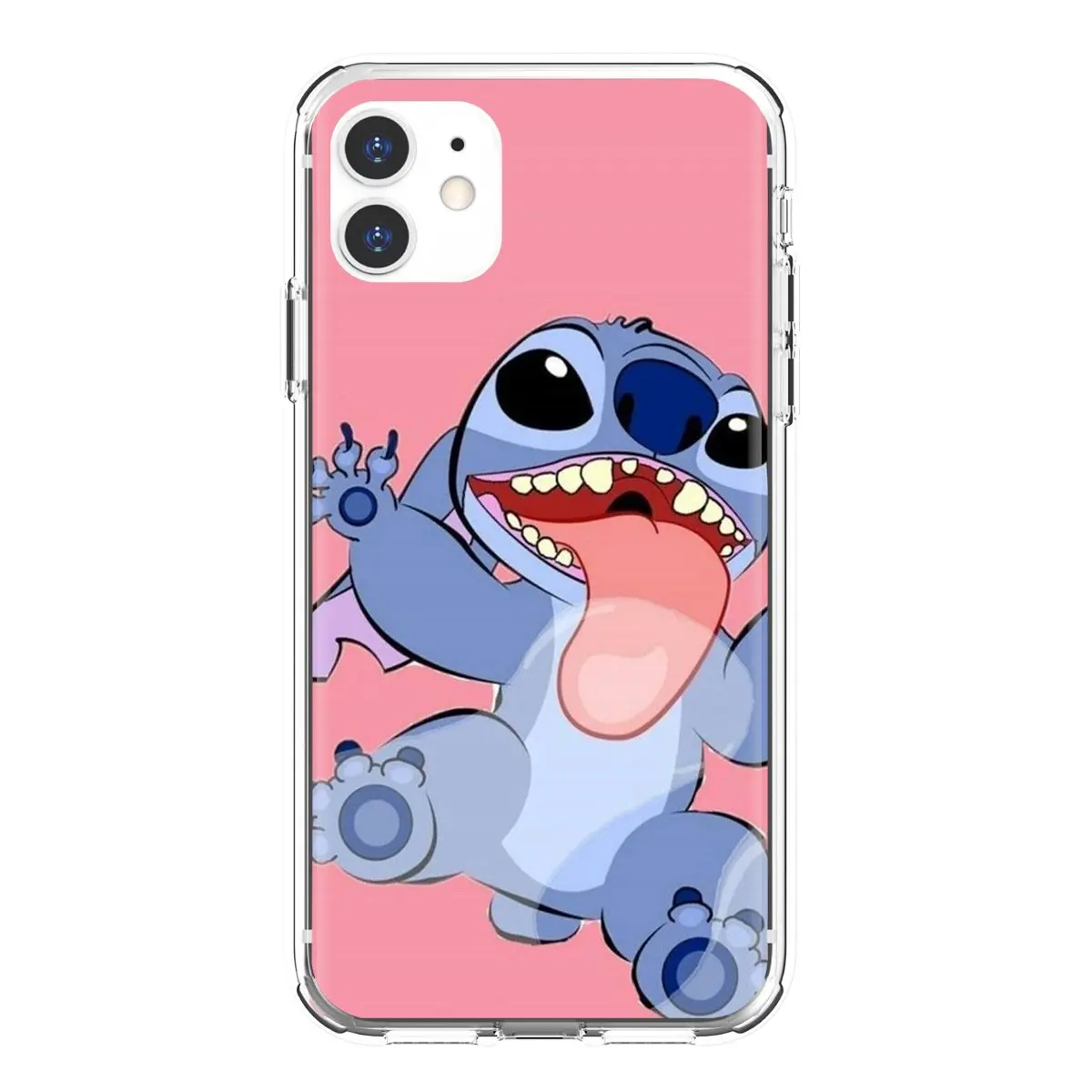 for xiaomi mi a1 a2 a3 5x 6x 8 9 9t 10 10t 11 lite se pro cartoon hot cute stitch soft transparent cover bag free global shipping