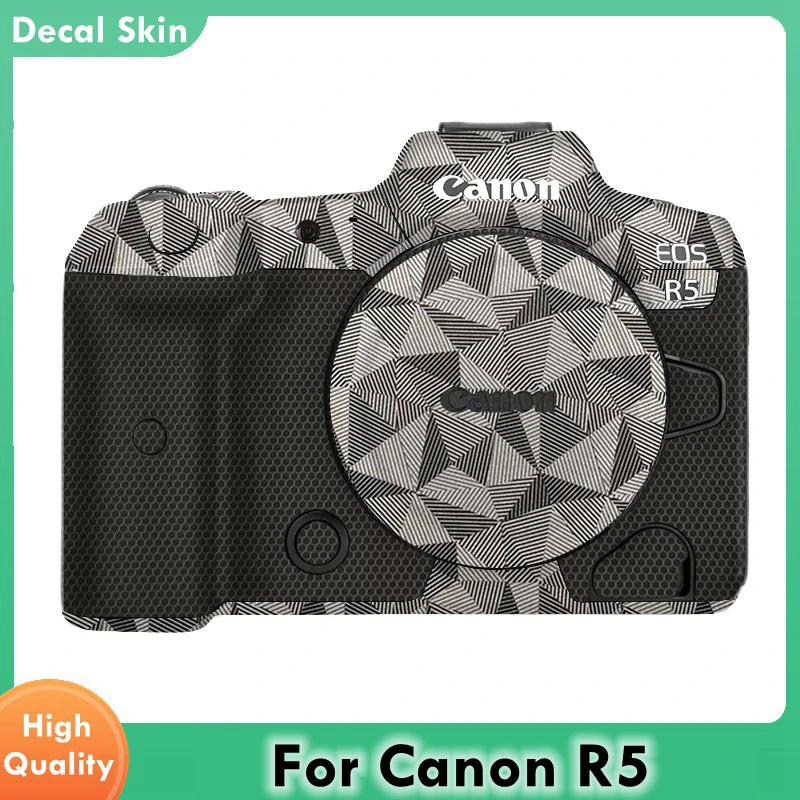 

Decal Skin For Canon EOS R5 Vinyl Wrap Anti-Scratch Film Camera Body Protective Sticker Protector Coat EOSR5