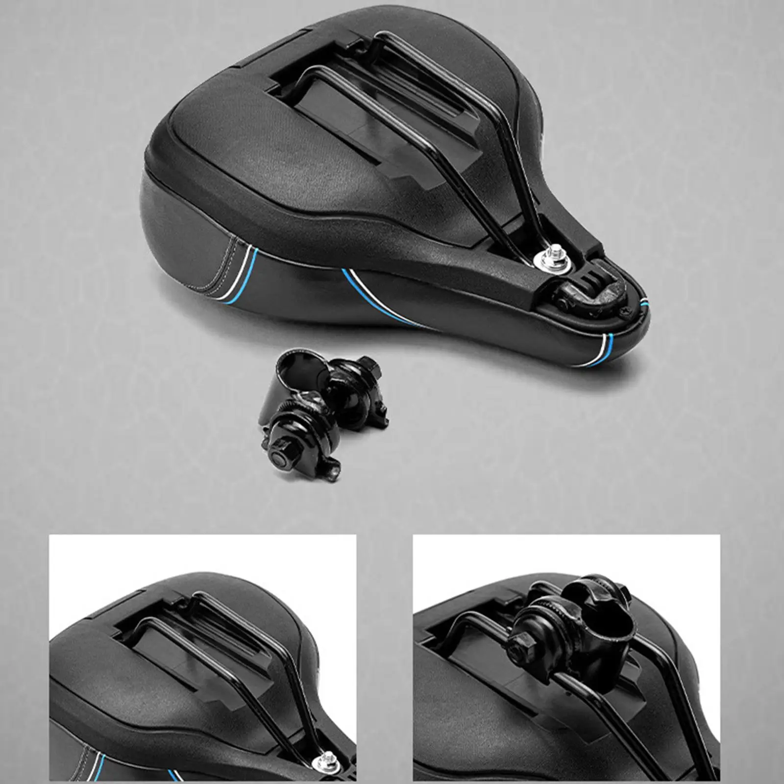 

Comfortable Bike Saddle Cushion Pad Breathable Waterproof for Cycling Parts