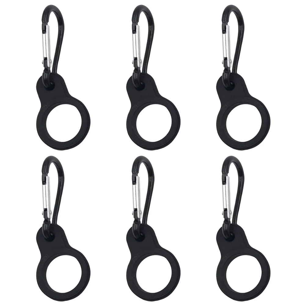 

Bottle Water Holder Carrier Clip Carabiner Professional Accessories Buckle Outdoor Silicone Hiking Resistant Wear Ring Walking