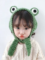 winter skullies cute children girls ifrog crochet knitted hat costume beanie gorros gift hip hop cap photography prop party 2 8y