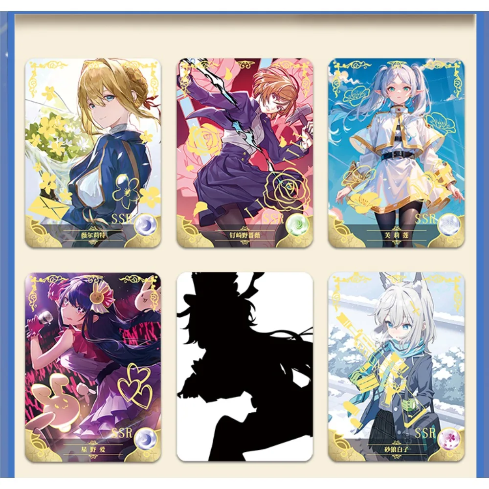 Коллекционная Карта История богини полный набор Аниме игры девочка флорианская