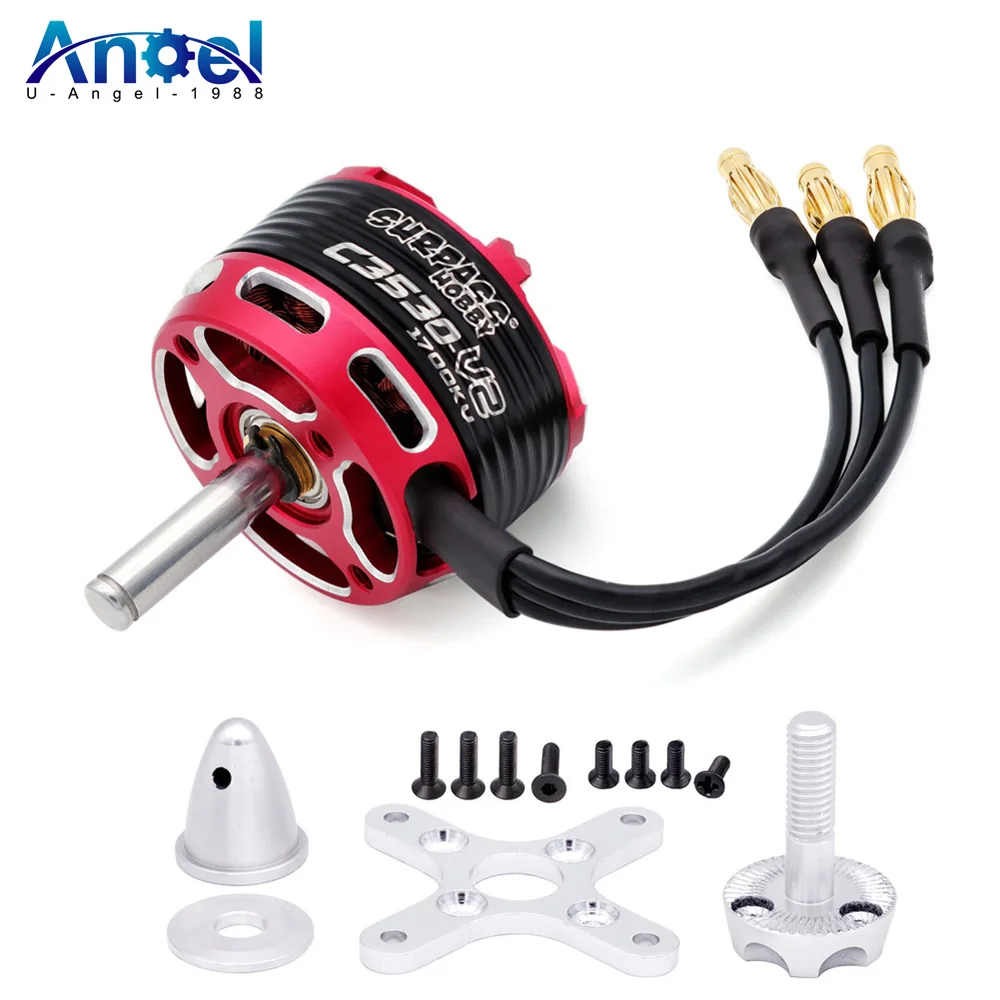 Бесщеточный двигатель SURPASS HOBBY 2-5S C3530 C3536 C3542 C3548 V2 для радиоуправляемого самолета, мультикоптера, бесщеточный мотор с внешним ротором Бесщеточный двигатель SURPASS HOBBY 2-5S C3530 C3536 C3542 C3548 V2 для радиоуправляемого самолета, мультикоптера, бесщеточный мотор с внешним ротором