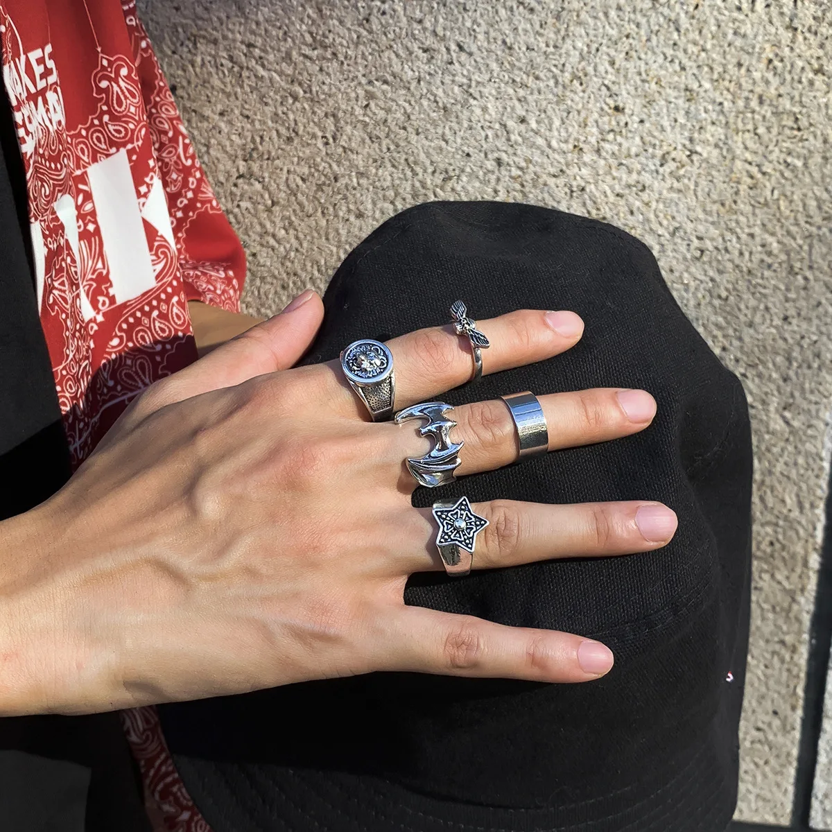 Мужской Блестящий металлический костюм в стиле панк хип-хоп