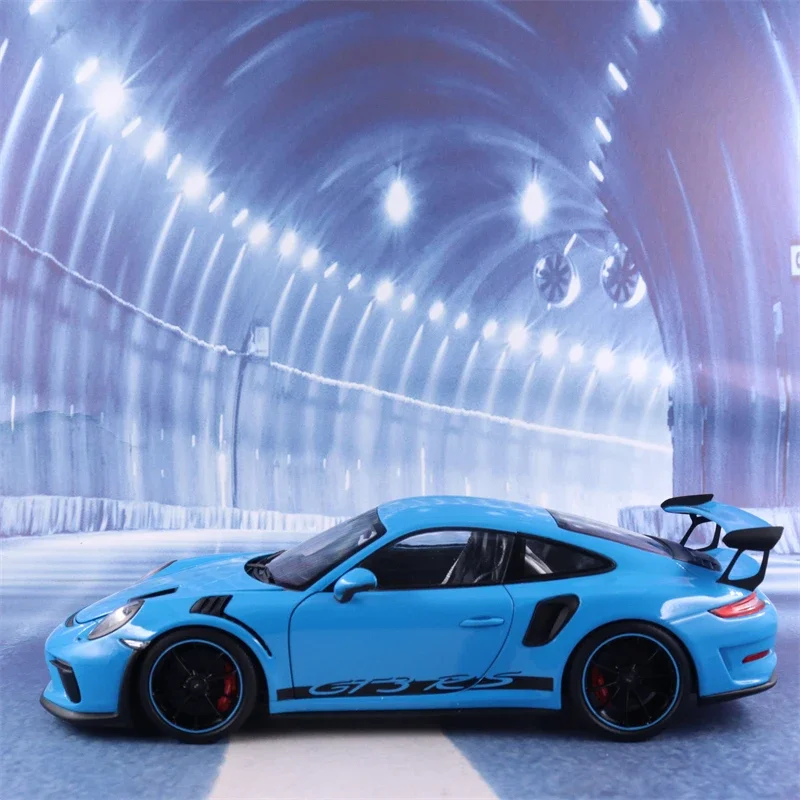 WELLY Porsche 911 GT3 RS металлическая модель автомобиля 1:18