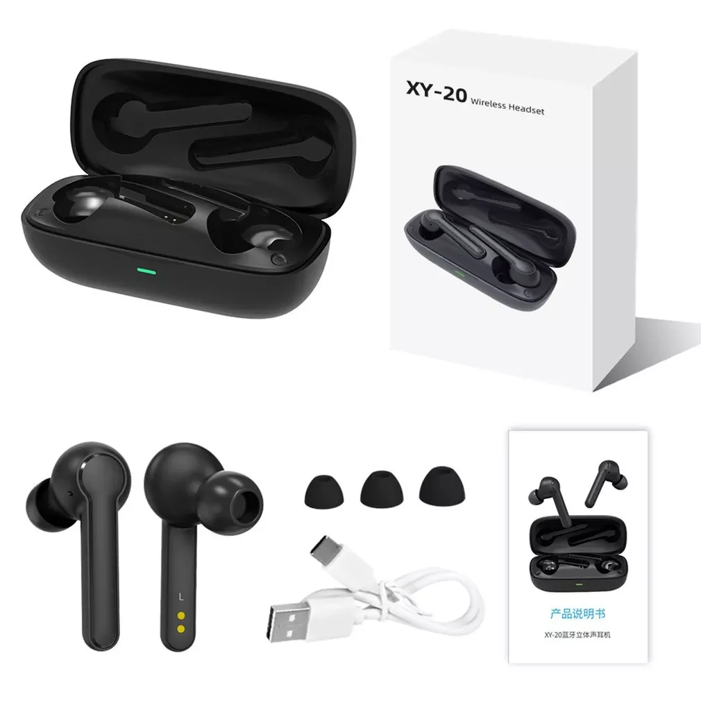 

XY-20 Anker Soundcore Vida Real Wireless Headphones With 4 Microphones PVC 8.0 Noise Reduction 40h Playtime IPX7 Water-proof