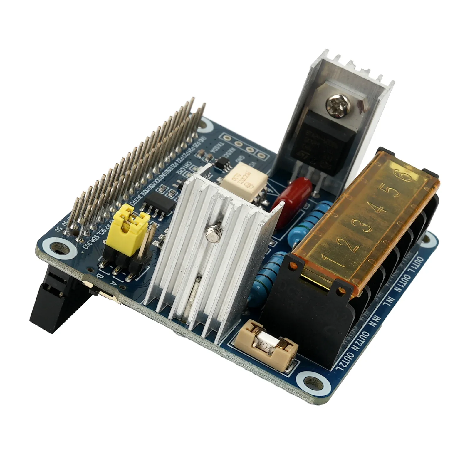 Тиристорный модуль двухканальной платы расширения симика Raspberry Pi с командным