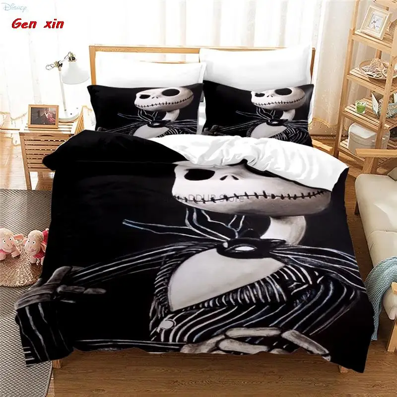 

Boys Girls Children Adults The Nightmare Before Christmas 3d Bedding Set Bed Linen Bedclothes Duvet Cover Set Pillowcase Bed Set