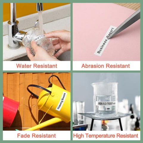 Ламинированная лента Labelife 12 мм для принтеров Brother